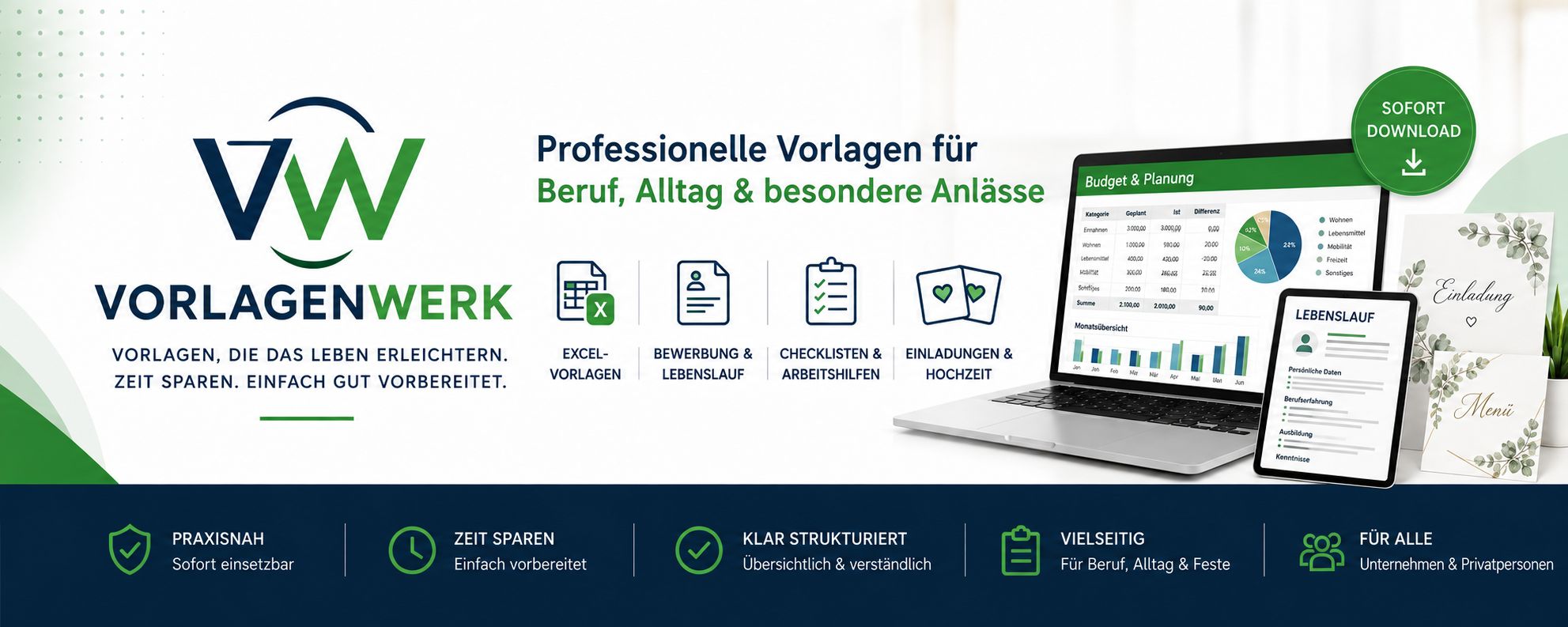 Das Vorlagenwerk – Professionelle Vorlagen für Beruf, Alltag und besondere Anlässe